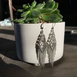 Sterling Silver Hypoallergenic Earrings w Crystal